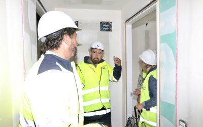 Euskadi impulsa en Sopela la promoción de vivienda protegida con mayor grado de industrialización de su historia